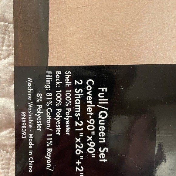 Dennis Basso Home Queen Quilt Set New in package - Picture 5 of 5